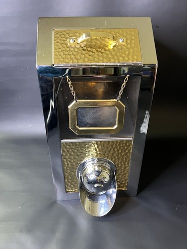 Coffee bean dispenser - dispenser, hammered