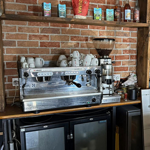 Commercial coffee machine cafe