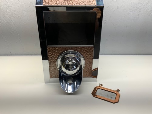 Coffee bean dispenser hammered - bean,