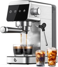 AMZCHEF Coffee Machine 20 Bar